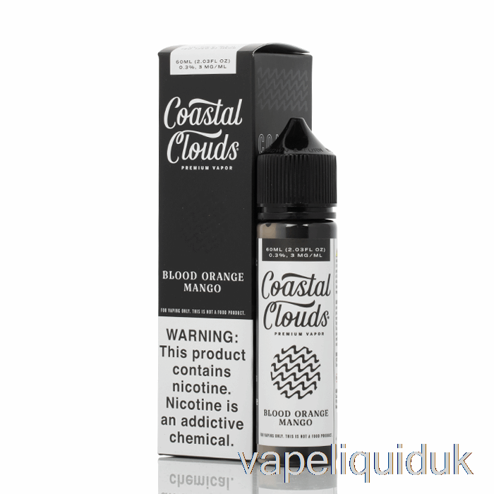 Blood Orange Mango - Coastal Clouds Co. - 60mL 0mg Vape Juice
